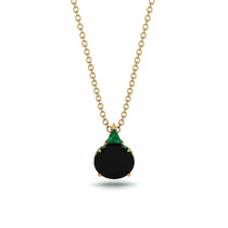 Hidden Halo Black Diamond Necklace - Rosalie No. 22 image 1