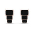 Hidden Diamonds Emerald Black Diamond Earrings - Briella No. 8 image 1
