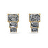 Hidden Diamonds Emerald Diamond Earrings - Briella No. 1