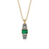 Emerald Cut Emerald Stairs Necklace - Briella No. 4 image 1