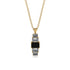 Emerald Cut Black Diamond Stairs Necklace - Briella No. 7 image 1