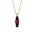 Emerald Cut Ruby Stairs Necklace - Briella No. 40 image 1