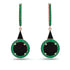 Hidden Halo Black Diamond Earrings - Joanna No. 23 image 1