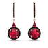 Hidden Halo Ruby Earrings - Joanna No. 41
