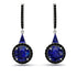 Hidden Halo Sapphire Earrings - Joanna No. 45