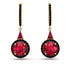 Hidden Halo Ruby Earrings - Joanna No. 40