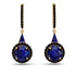 Hidden Halo Sapphire Earrings - Joanna No. 43