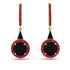 Hidden Halo Black Diamond Earrings - Joanna No. 52 image 1