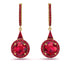 Hidden Halo Ruby Earrings - Joanna No. 55