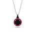 Hidden Halo Black Diamond Necklace - Joanna No. 54 image 1