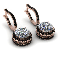 Hidden Halo Diamond Hoop Earrings - Catalina No. 32 image 1