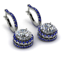 Hidden Halo Diamond Hoop Earrings - Catalina No. 63 image 1