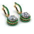 Hidden Halo Diamond Hoop Earrings - Catalina No. 16