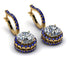 Hidden Halo Diamond Hoop Earrings - Catalina No. 61 image 1