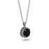 Hidden Halo Black Diamond Necklace - Catalina No. 9 image 1