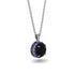 Hidden Halo Black Diamond Necklace - Catalina No. 69 image 1