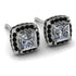 Hidden Halo Princess Diamond Earrings - Georgia No. 33 image 1
