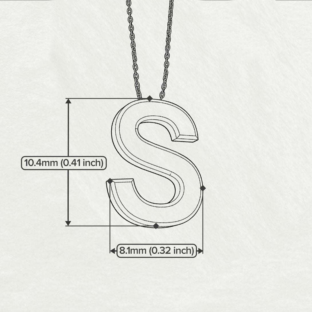 Customize Letter Necklace - Siena No. 2