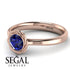 Solitaire Minimalist Sapphire Ring - Eden No. 14 image 3