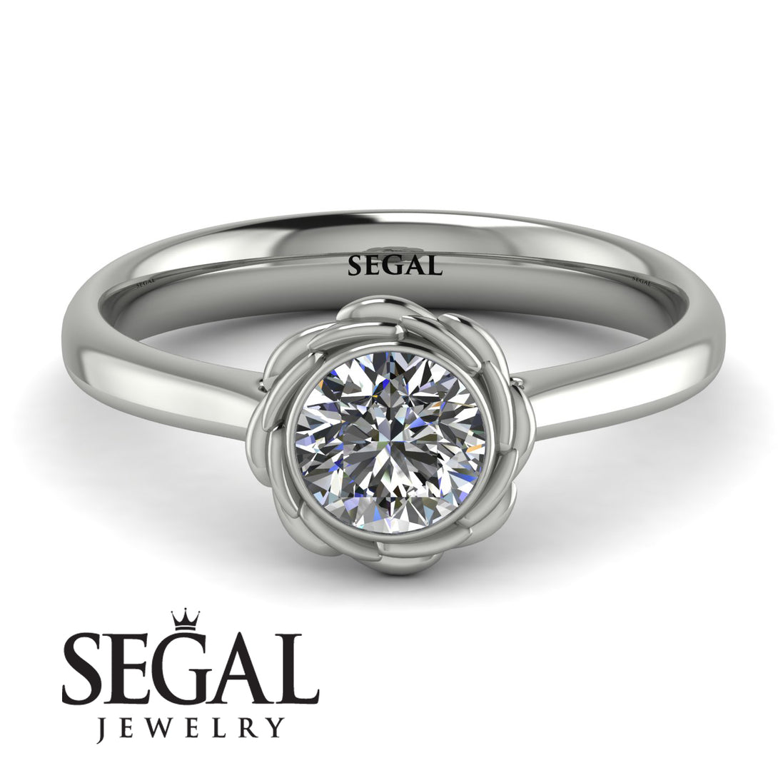 Solitaire Minimalist Diamond Ring - Eden No. 3
