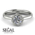 Solitaire Minimalist Diamond Ring - Eden No. 3