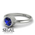 Solitaire Bezel Sapphire Ring - Emerson No. 15