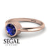 Solitaire Bezel Sapphire Ring - Emerson No. 14