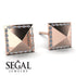 Square Diamond Earrings - Elora No. 2