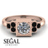 Square Diamond Engagement Ring - Samara No. 32