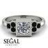 Square Diamond Engagement Ring - Samara No. 33