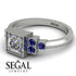 Square Diamond Engagement Ring - Samara No. 63
