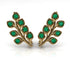 Many Leaves All Around Diamond Earrings- Sydney no. 4 image 1