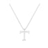 T - Letter Name Necklace Initial Necklace