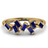 Thin Baguette Sapphire Ring - Juliette No. 13