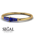 Thin Baguette Sapphire Ring - Julianna No. 13