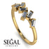 Thin Baguette Diamond Ring - Juliette No. 1