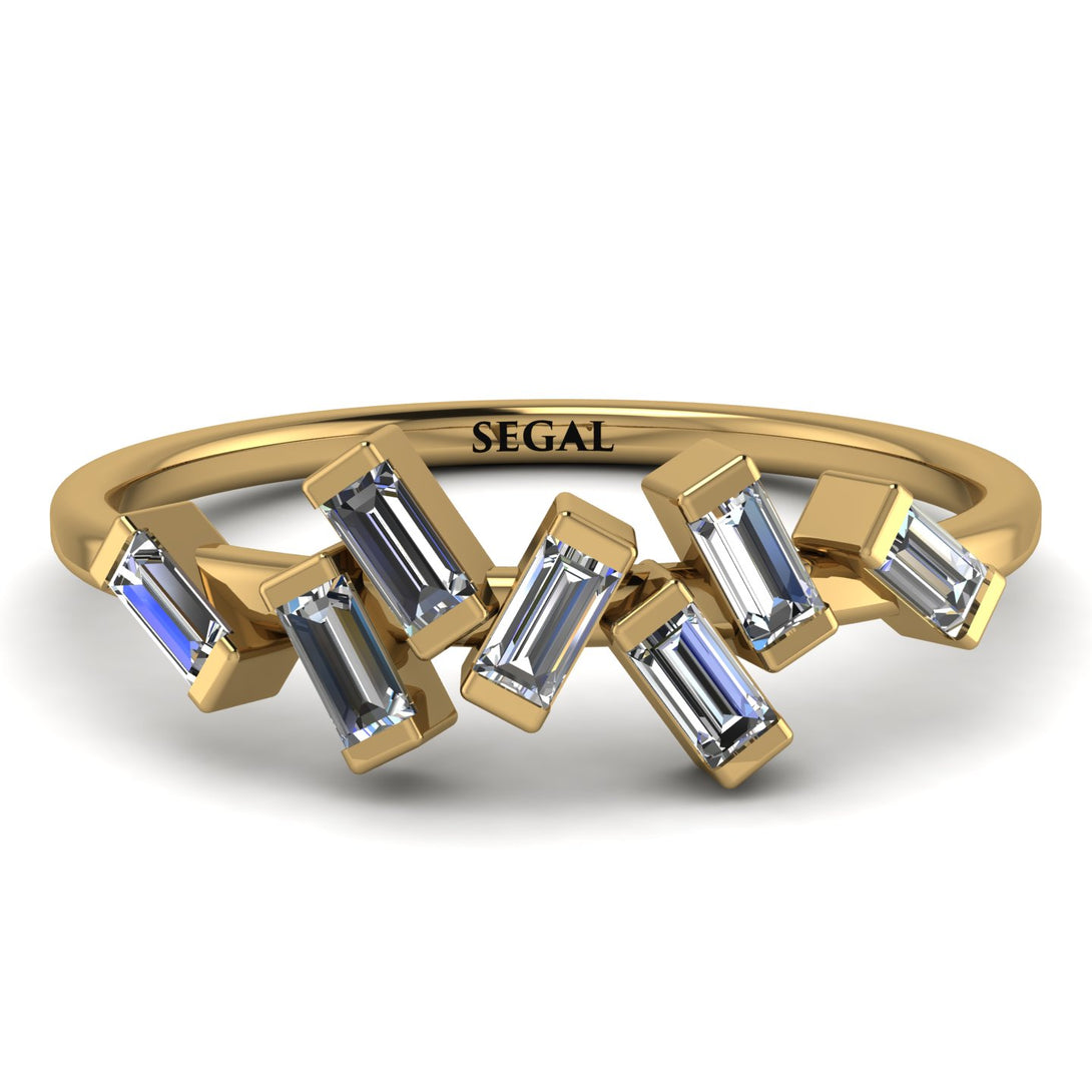 Thin Baguette Diamond Ring - Juliette No. 1