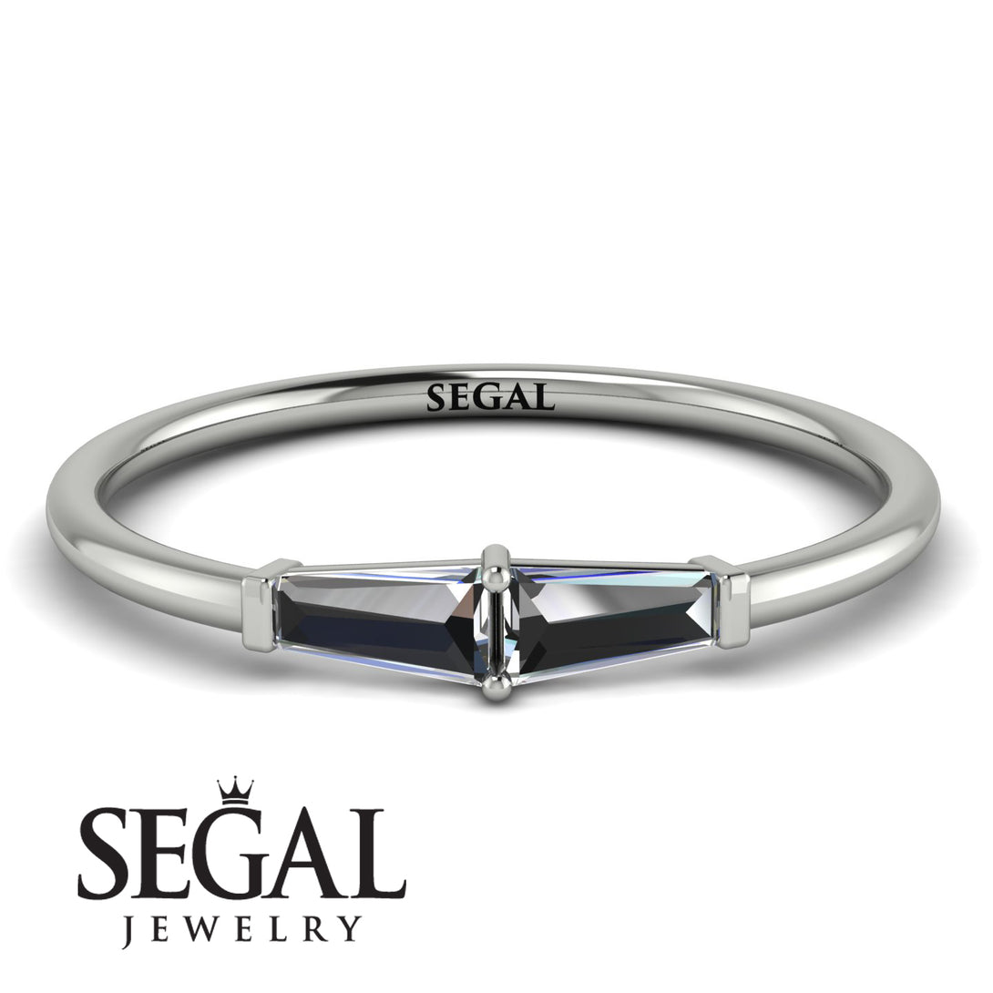 Thin Baguette Diamond Ring - Julianna No. 3