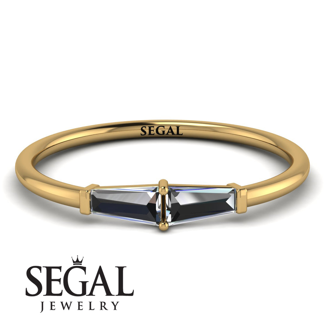 Thin Baguette Diamond Ring - Julianna No. 1