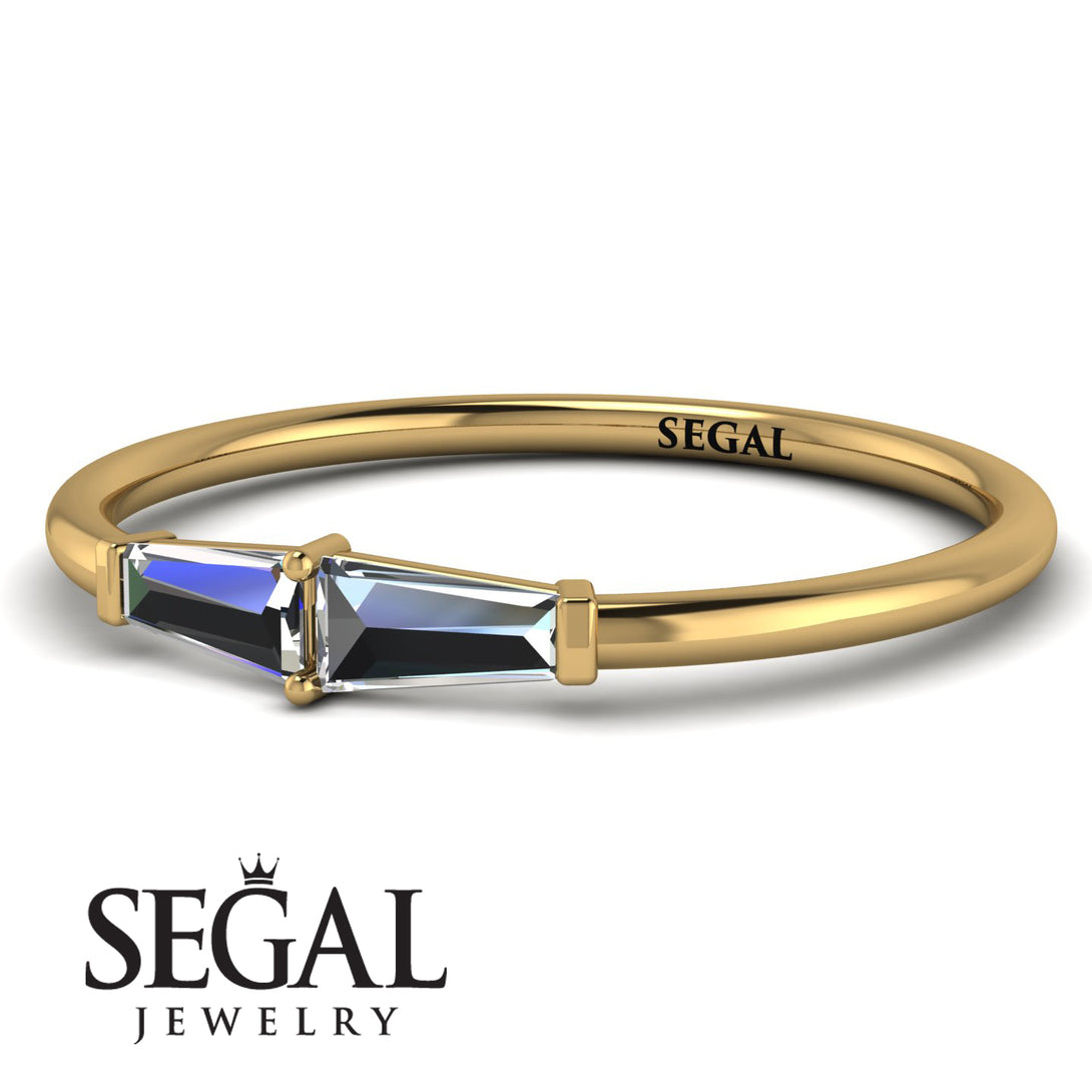 Thin Baguette Diamond Ring - Julianna No. 1