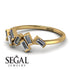 Thin Baguette Diamond Ring - Juliette No. 1 image 3
