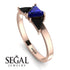Triangle Sapphire Engagement Ring - Molly No. 44