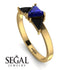 Triangle Sapphire Engagement Ring - Molly No. 43