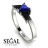 Triangle Sapphire Engagement Ring - Molly No. 45