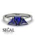 Triangle Sapphire Engagement Ring - Molly No. 75