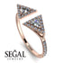 Triangle Diamond Open Ring - Nevaeh No. 2 image 2