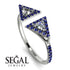 Triangle Diamond Open Ring - Nevaeh No. 63