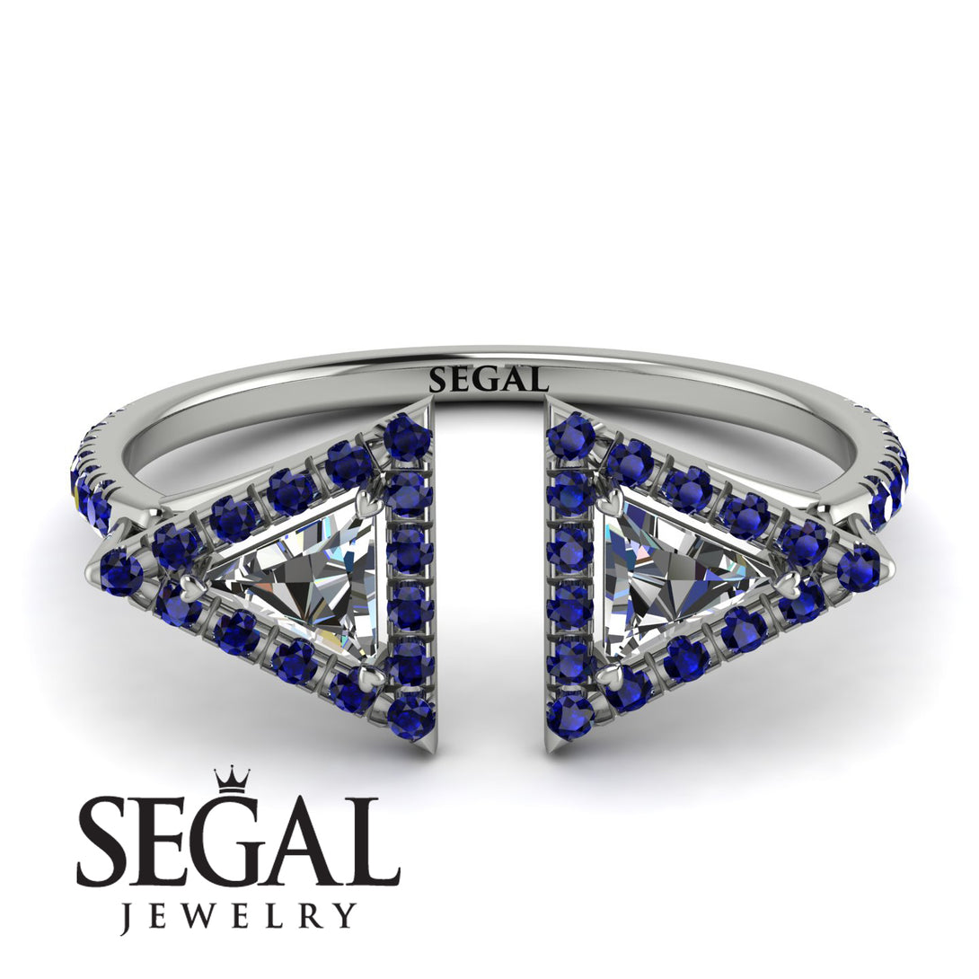 Triangle Diamond Open Ring - Nevaeh No. 63