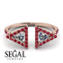 Triangle Diamond Open Ring - Nevaeh No. 47 image 10
