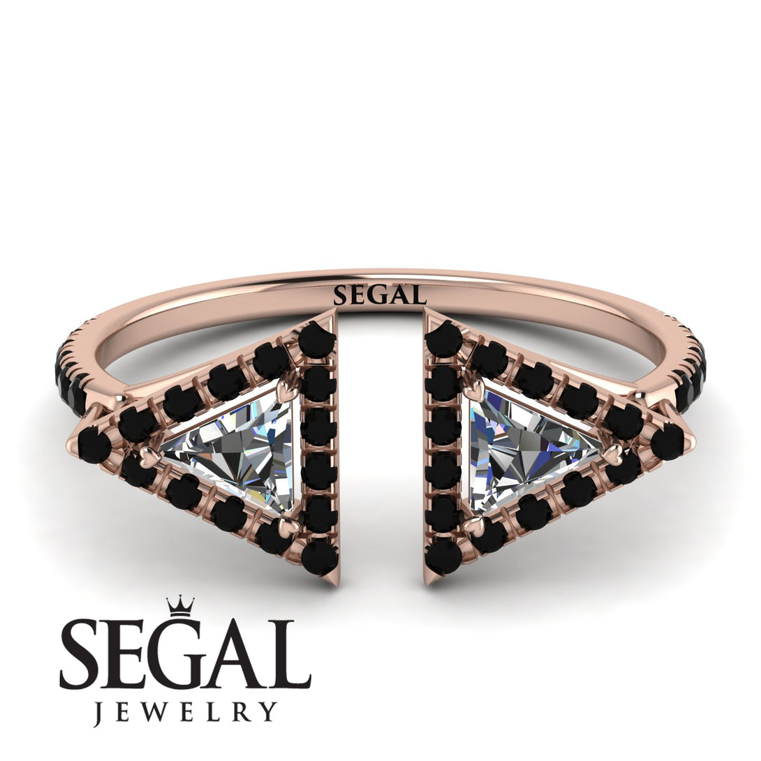 Triangle Diamond Open Ring - Nevaeh No. 32